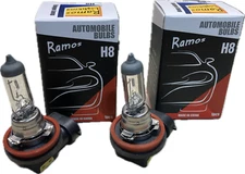 2 Bulbs H8 Fog Light Bulb Halogen Lamp 35W - USA Based Seller
