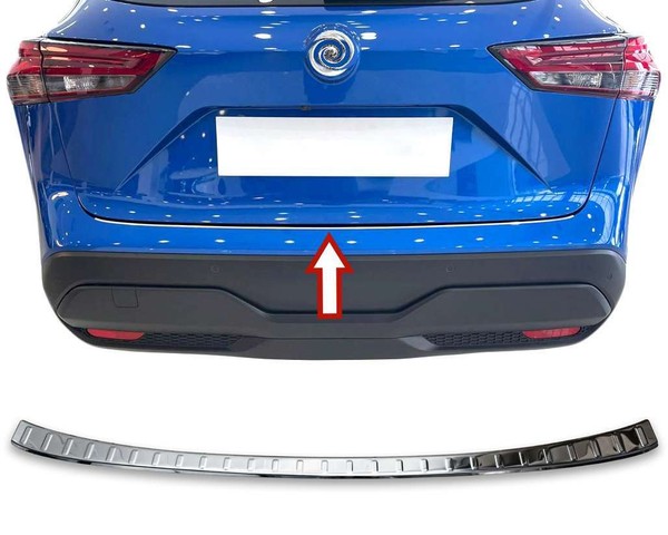 Ladekantenschutz Edelstahl Passend FüR Nissan Qashqai III | Typ J12 | Ab 2021-image