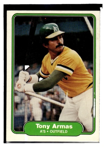 Tony Armas Trading Cards