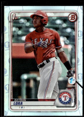 2020 Bowman Chrome Prospects Atomic Refractor #BCP-52 Bayron Lora