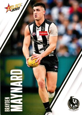 2023 Collingwood Magpies AFL Premiers Select Footy Stars Card - Brayden Maynard