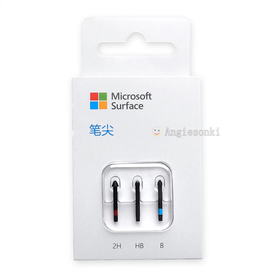 100% Genuine Microsoft Pen Tip Kit for 2H HB B Surface Pro 4 5 Stylues Pen - Image 2 of 4
