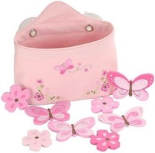 Little Boutique Storage Caddy  Applique Butterfly Features