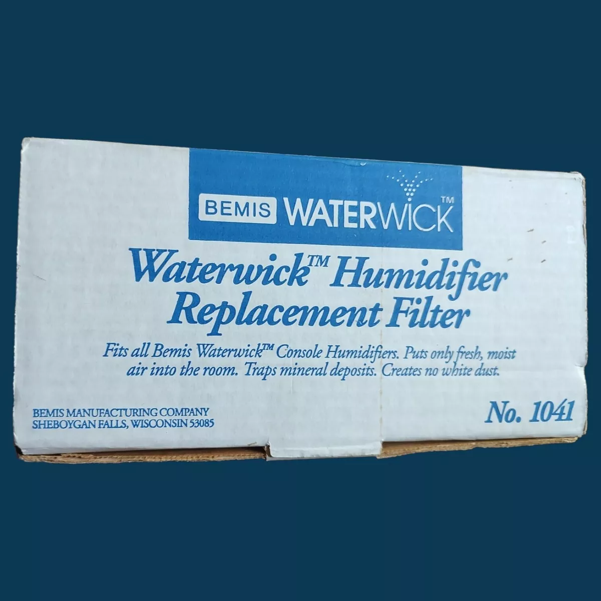 Bemis Waterwick Humidifer Replacement Filter No. 1041 USA