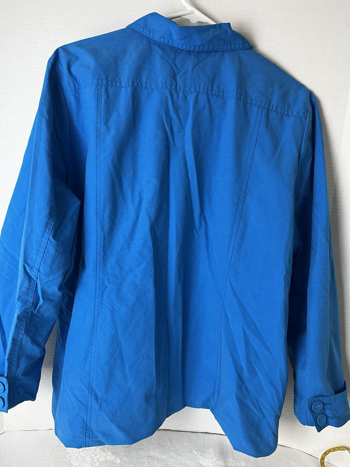 Chico’s 3 Woman’s Turquoise  Button Down Jacket W… - image 4
