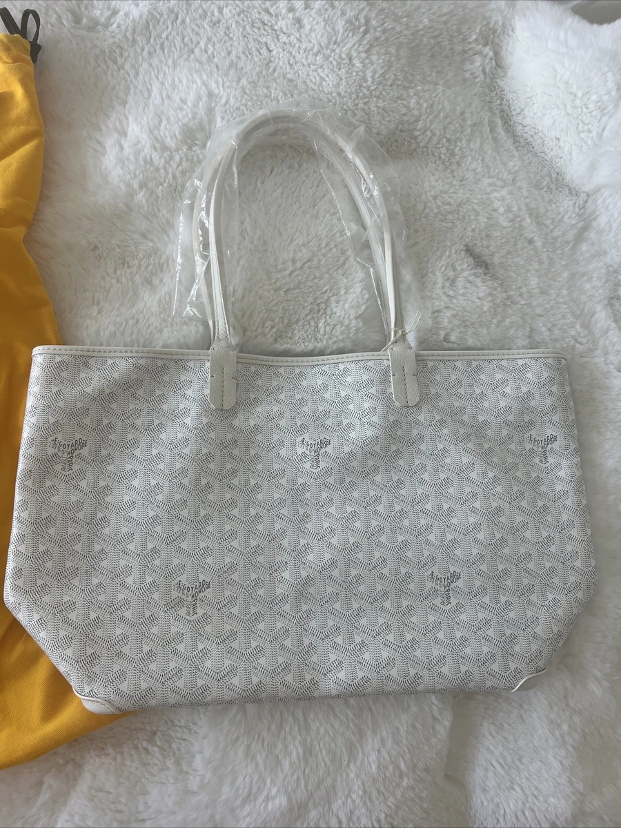 Goyard Artois Tote PM White