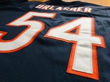 Authentic Brian Urlacher Chicago Bears Jersey 2001 Reebok Patch El Salvador NWOT