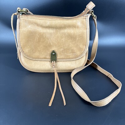 Playa Saddle Bag Vintage The SAK Brown Leather Playa Saddle Bag Small