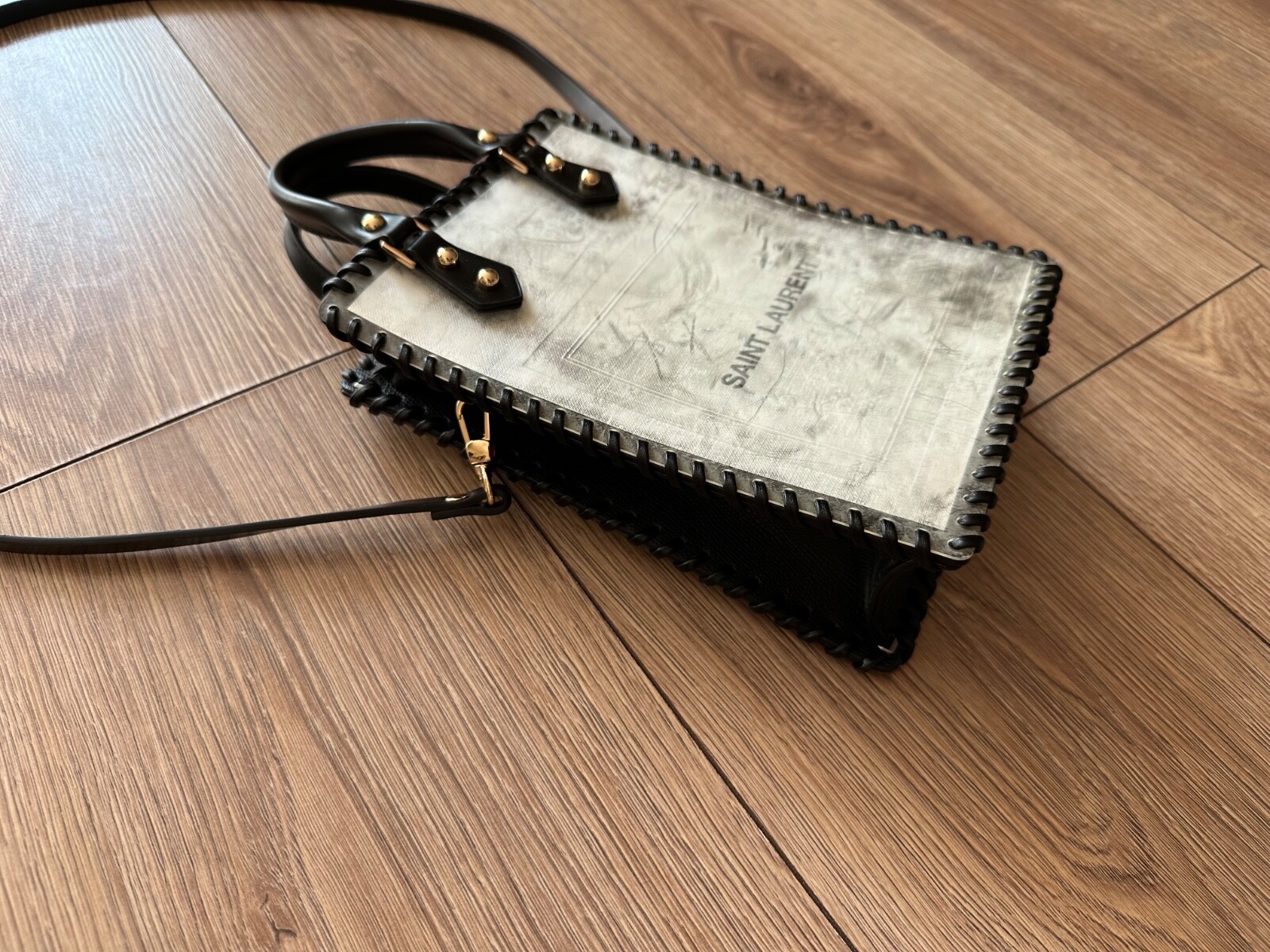 Borsa a tracolla Saint Laurent fatta a mano