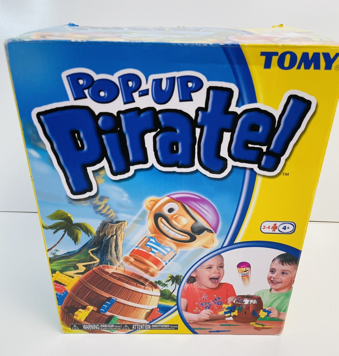 port.of.pirates P.O.P （幼少期）4体セット Tomy Pop-Up Pirate Barrel Action Game Age 4+ 2+ Players Family