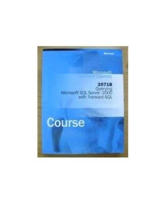 Microsoft Offical Course 2071b - Paperback - VERY GOOD