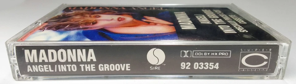 Madonna - Angel/Into The Groove (1985 Cassette, Canada) • EXCELLENT, TESTED - Image 3 of 4
