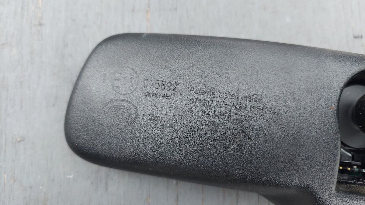 ✓Auto-Dimming Rear View Mirror With Compass Clean E11015892  