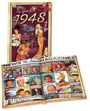 1948 Flickback Mini-Book: Birthday Gift or Anniversary Gift