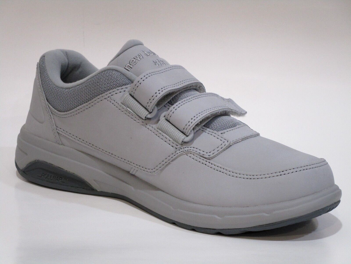 ヒユロ New Balance Men's 813 V1 Hook and Loop Walking Shoes Gray, 7