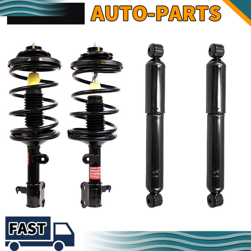 TRQ Rear Shock Strut Assembly Pair Set For Pontiac, Oldsmobile, Buick - 2 Piece Kit - View #8
