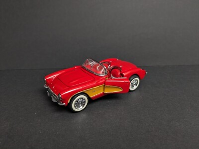 Modellauto / Franklin Mint / Chevrolet Corvette Cabrio   / Rot / aus 1987  