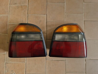Volkswagen Golf MK3 GTI 16V / VR6 HELLA Schwarz Smoked Rückleuchten SET