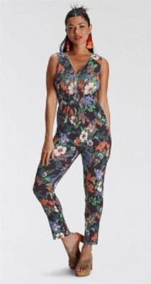 Melrose Damen Jumpsuit Overall Gr. 38 geblümt 59,99   NEU