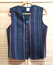 Vintage Jaclyn Smith Classics Collection Size M Women's Vest 90's Made in USA