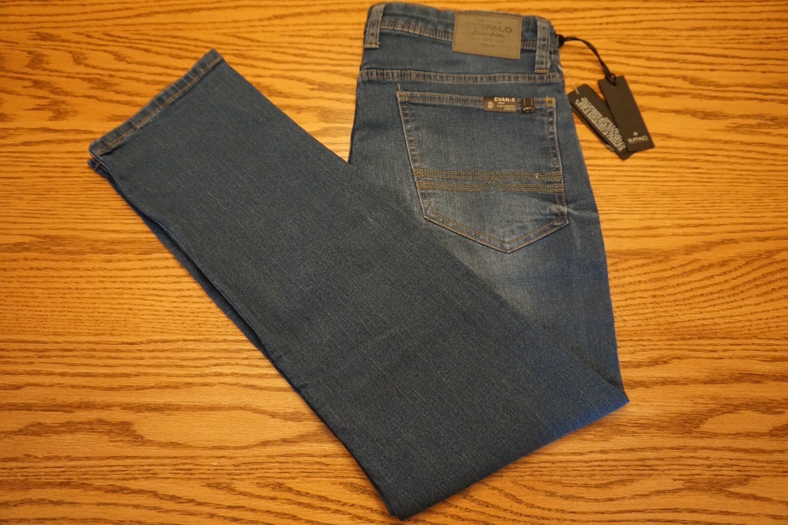 's Buffalo David Bitton Jeans Evan-x Slim Straight Stretch B