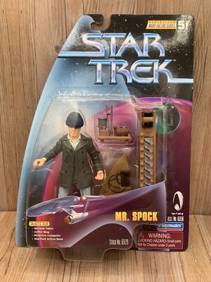 Star Trek Mr. Spock Action Figure - Warp Factor Series 5, New & Sealed