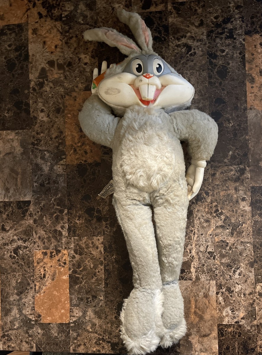 Vintage Warner Bros. 1964 Mattel Bugs Bunny Plush Toy (No String