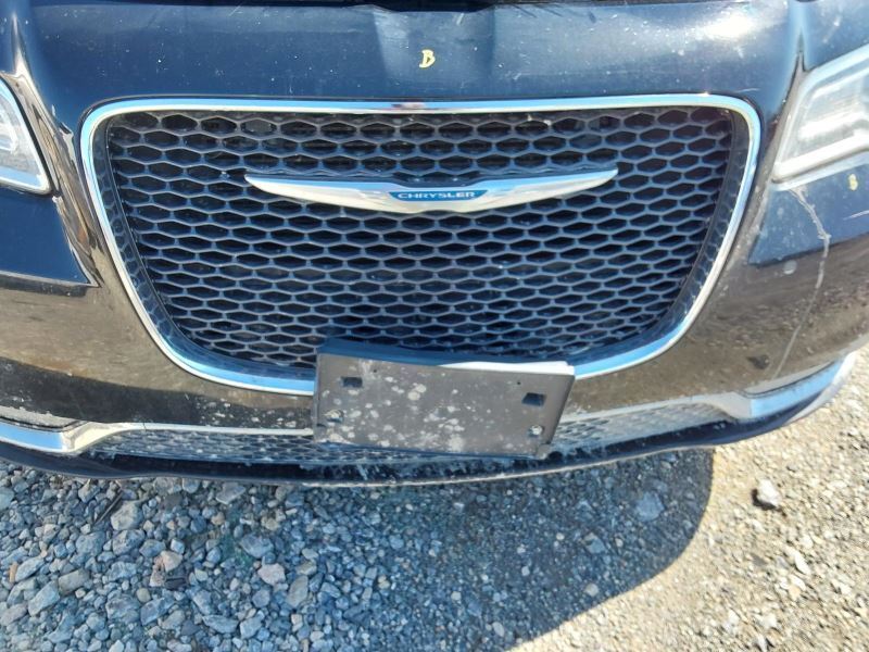 Grille Upper Satin Black Grille With Chrome Surround Fits 15-20 300 2573627