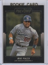 MIKE PIAZZA ROOKIE CARD 1992 Donruss Los Angeles Dodgers PHENOMS RC $$ NY METS