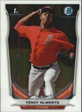 2014 Bowman Chrome Mini Factory Set #137 Yency Almonte - BB