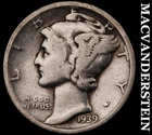 1939-D Silver Mercury Dime - Scarce  Better Date  No Reserve  #G7741