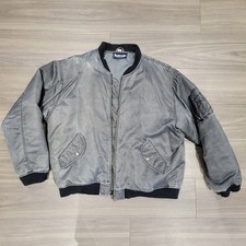 Nickelson  Size XL Grey/ Silver-ish Jacket