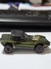 Hot Wheels Redline Python Car 1968 Olive Green Made In USA
