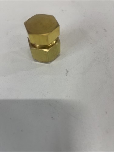 Swagelok Tappi Ottone, Tubo OD da 1/2", Swagelok # B-810-C Nuovo Vecchio Inventario. - Foto 5 di 5