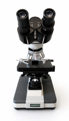 #ad Walter Binocular Compound Microscope 40X 1000X Oil 4 objectives Tested $89.00