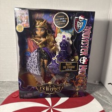 Monster High 13 Wishes Haunt The Casbah Clawdeen Wolf Doll 2012 Mattel Y7705~NEW