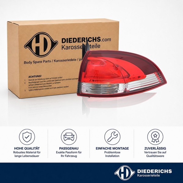 Heckleuchte Rechts Diederichs 4416690 FÜR Renault RÜCkleuchte Hecklicht-image