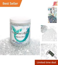 Crushed Glass for Resin Art Crafts Vase Filler Home Decor 1.5lb 3-6mm