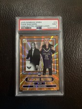 2025 Donruss WNBA Franchise Features Paige Bueckers Orange Laser /399 #16 Dallas