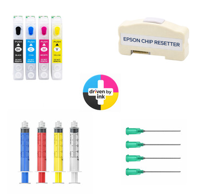405XL leere wiederbefüllbare Tintenpatrone passend für Epson WF-7840dtwf Drucker nicht OEM