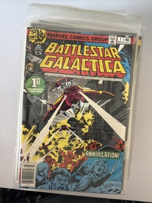 BATTLESTAR GALACTICA #1-23 COMPLETE SET MARVEL COMICS 1979-1981 BRONZE ...