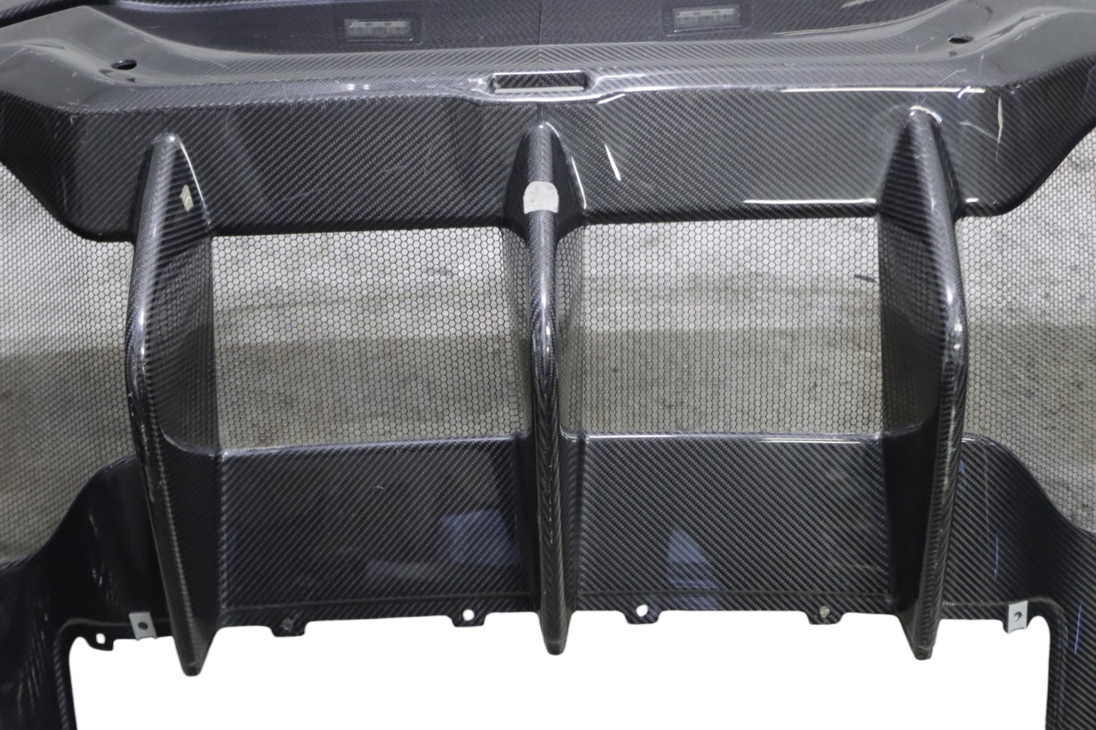 McLaren 600LT Rear Carbon Fiber Bumper Valance Diffuser 2019 2020 2021 OEM