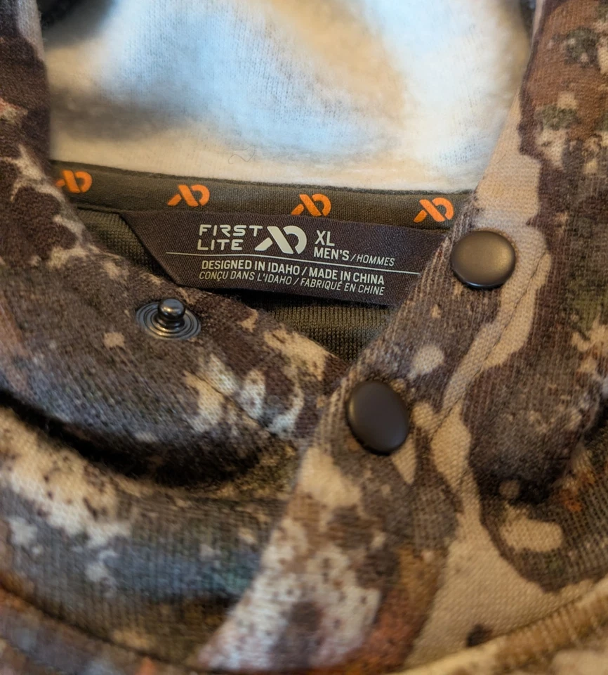 First Lite Mens Furnace Hoody XL Specter - Image 2 of 4