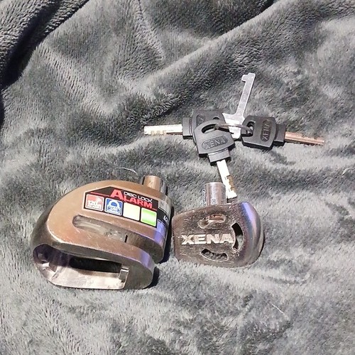 Xena XX15 Disc Lock Alarm – 120dB Stainless Steel Motorcycle/Bike Security