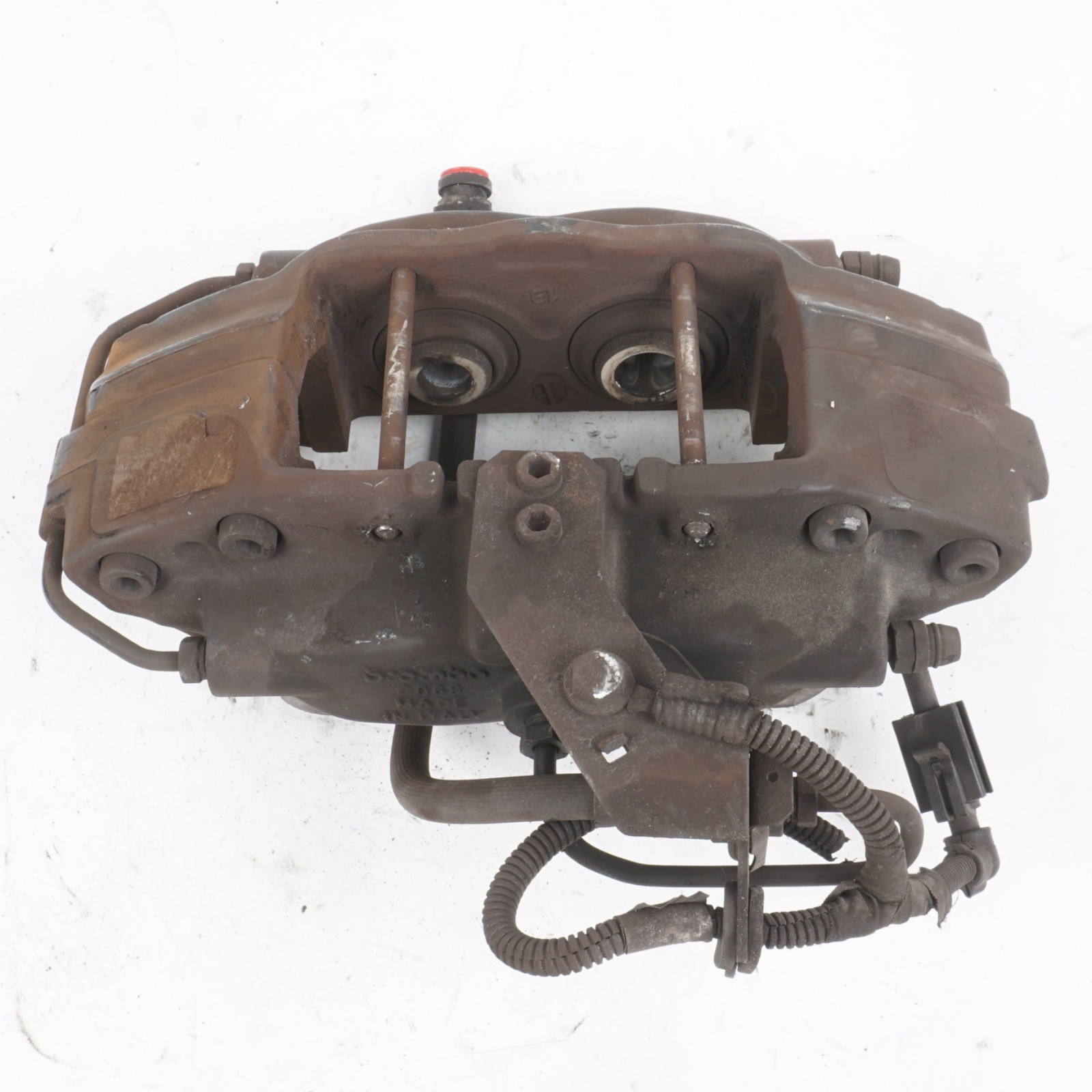 2014 - 17 Maserati Ghibli Quattroporte OEM Left Rear Brake Caliper Black Brembo