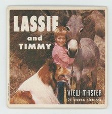 Lassie and Timmy Sawyer's View-Master Packet B-474 Exc. Cond.