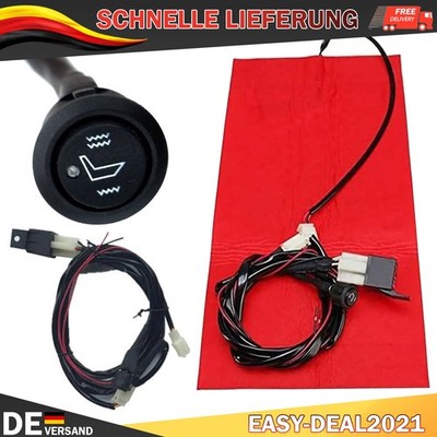 Universal Motorrad ATV Induktionsschalter Carbon Fiber Sitzheizung Beheiztes Pad