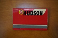 Vintage 1951 Hudson Hornet H-145 Engine Matchbook Unused Excellent