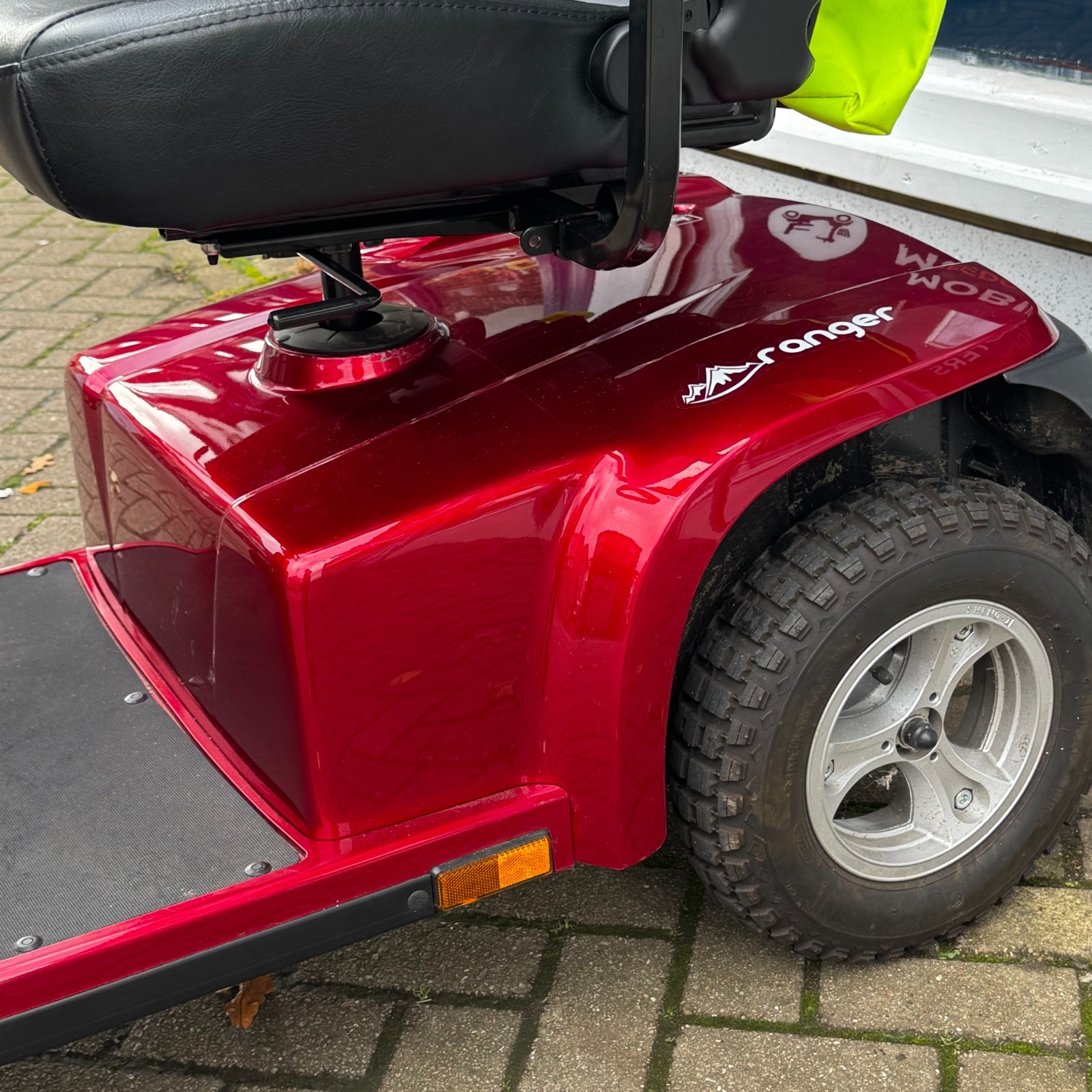Abilize Ranger 8mph Road Legal 4 Wheel Mobility Scooter Red Used photo 18