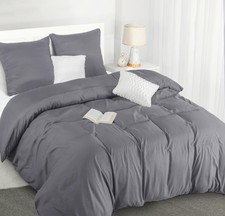 Utopia Bedding Copripiumino Matrimoniale 240x220 Microfibra Copripiumino
